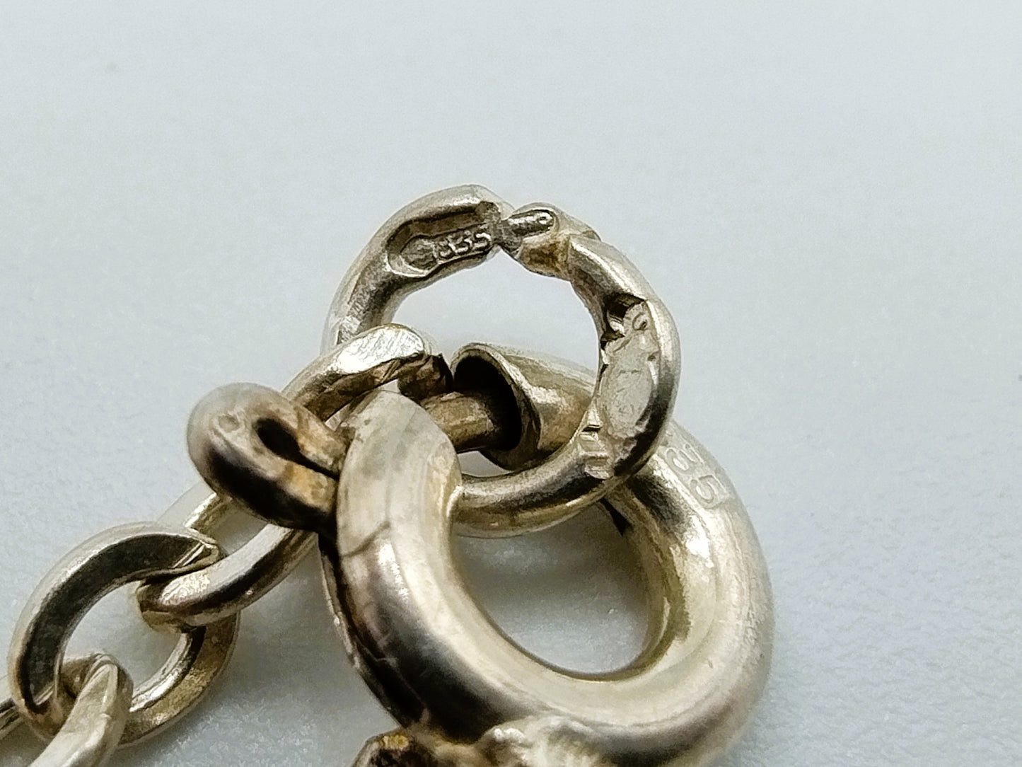 Zilveren ketting met slothanger, J. de Haas, Kampen / Meppel, ca. 1900