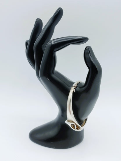 Silberarmband mit Schleifenmotiv, 925