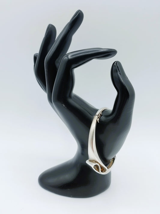 Silberarmband mit Schleifenmotiv, 925
