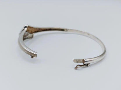 Silberarmband mit Schleifenmotiv, 925