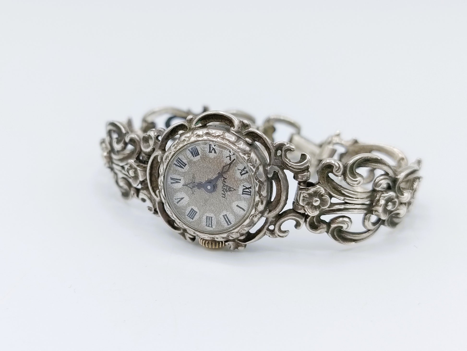 Vintage silver ladies watch, Marti, Incabloc, 835 –