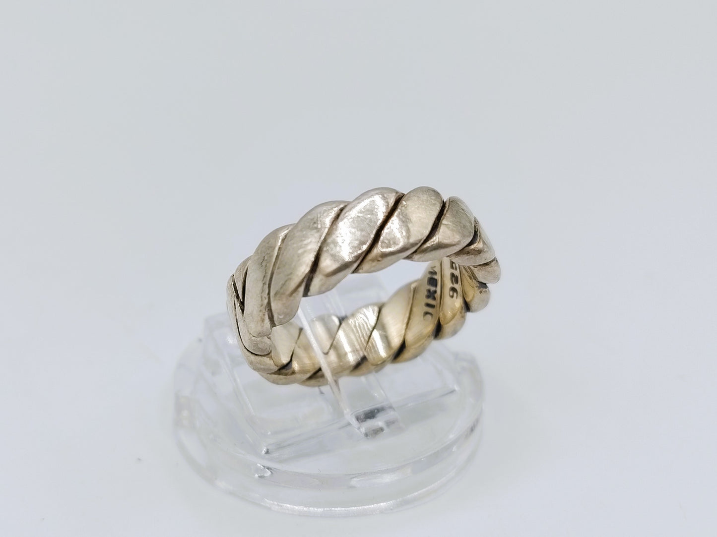 Zilveren herenring, Mexico, 17 mm