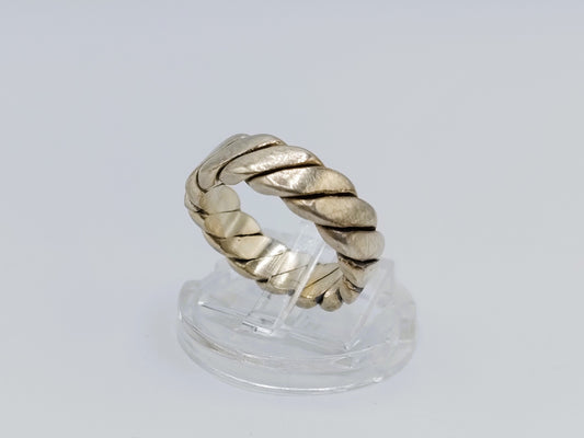 Silberner Herrenring, Mexiko, 17 mm