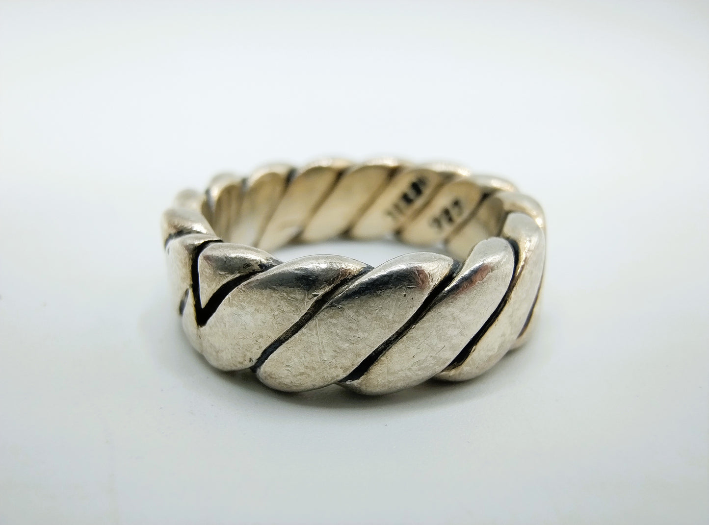 Zilveren herenring, Mexico, 17 mm
