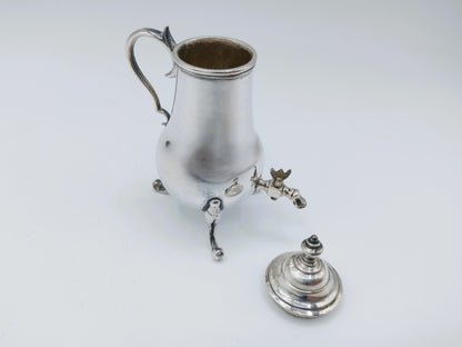 Silberner Miniatur-Zapfkrug, A. van Geffen, Amsterdam, 1761