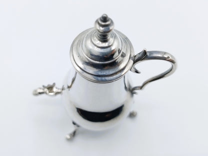 Silberner Miniatur-Zapfkrug, A. van Geffen, Amsterdam, 1761