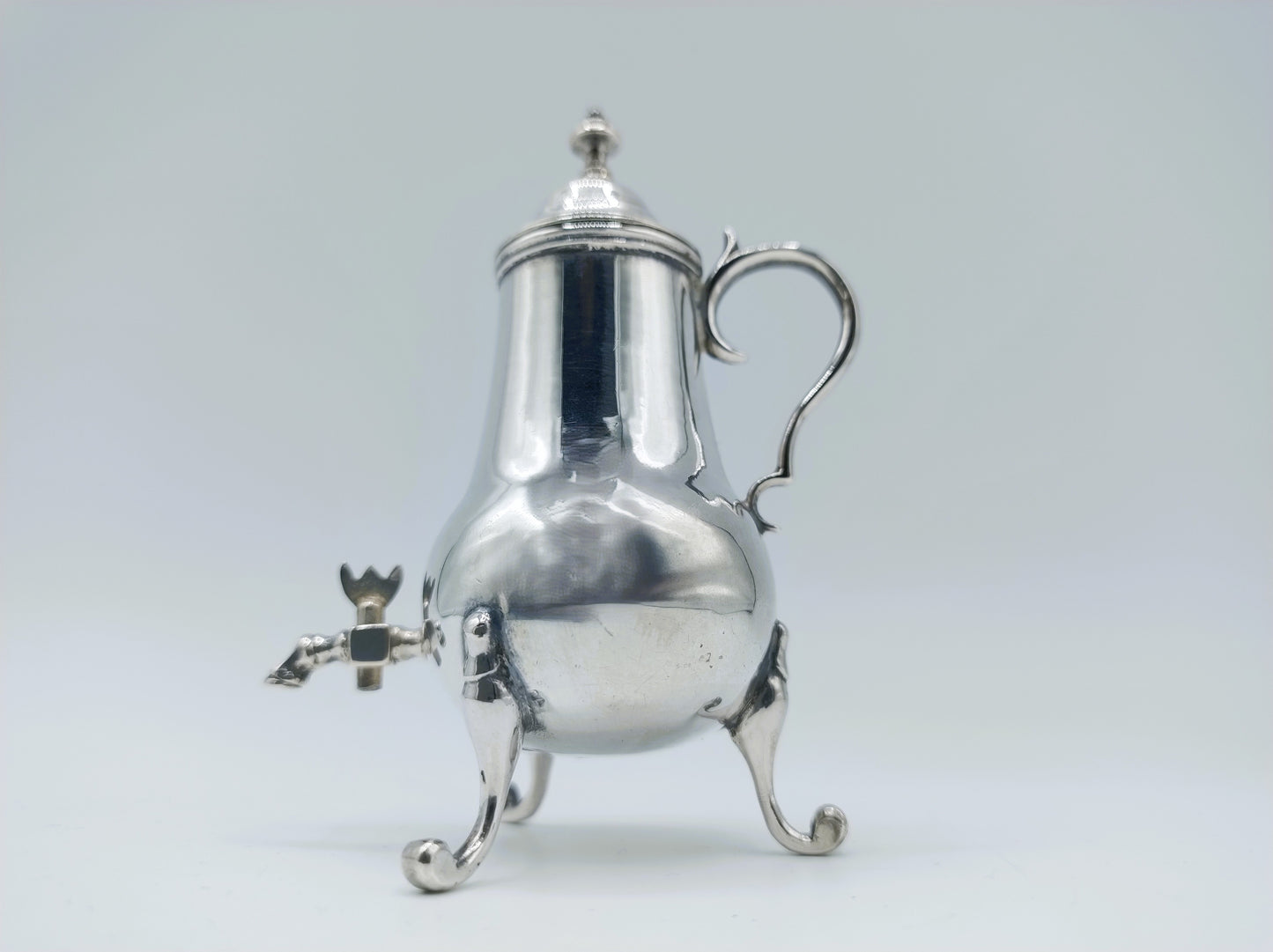 Silberner Miniatur-Zapfkrug, A. van Geffen, Amsterdam, 1761