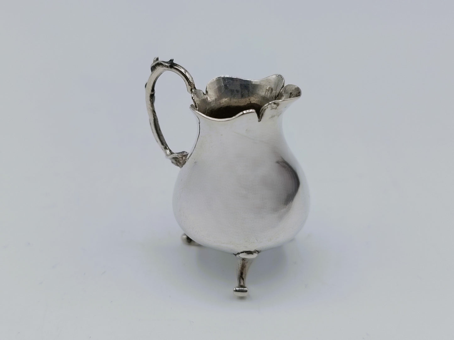 Zilveren miniatuur melkkan, Pieter van Somerwil II, Amsterdam, 1768