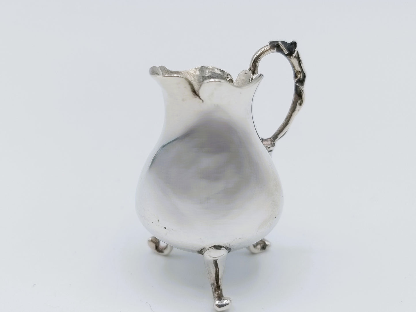 Zilveren miniatuur melkkan, Pieter van Somerwil II, Amsterdam, 1768