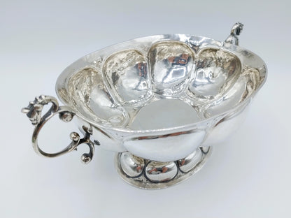 Silberne Branntweinschale, W. Sevensteern, Groningen, 1695