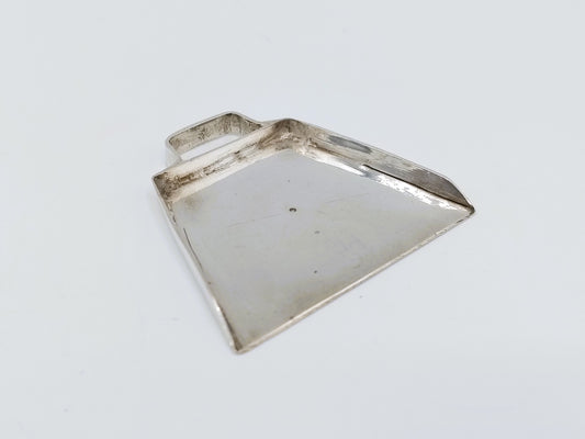 Zilveren miniatuur stofblik, A. van der Hoeff, Haarlem, ca. 1720