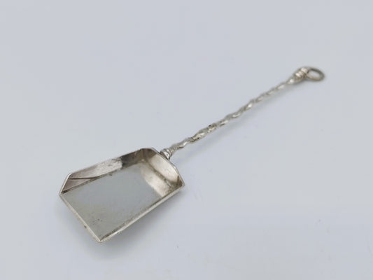 Zilveren miniatuur kolenschop, J. Borduur, Amsterdam, 1745