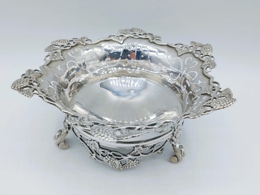 Silberne Schale aus einem Pfeifenbrenner, S. Schiff, Nijmegen, 1788
