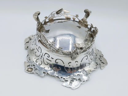 Silberne Schale aus einem Pfeifenbrenner, S. Schiff, Nijmegen, 1788