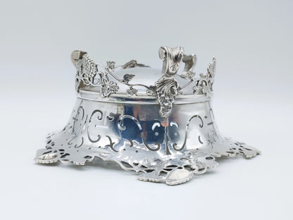Silberne Schale aus einem Pfeifenbrenner, S. Schiff, Nijmegen, 1788