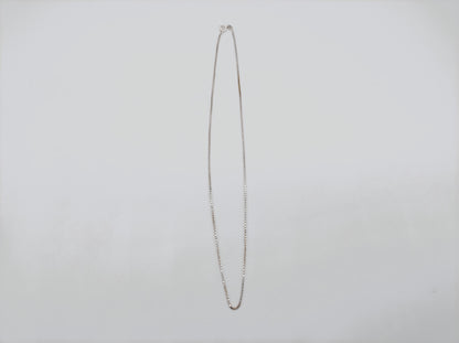 Zilveren venetiaans collier, 45 cm