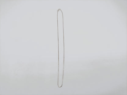 Zilveren venetiaans collier, 45 cm