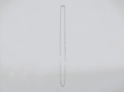Zilveren venetiaans collier, 42 cm