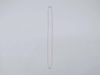 Zilveren venetiaans collier, 42 cm