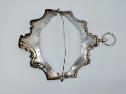 Zilveren tasbeugel (papegaaien), G. Lazonder, Schoonhoven, 1818
