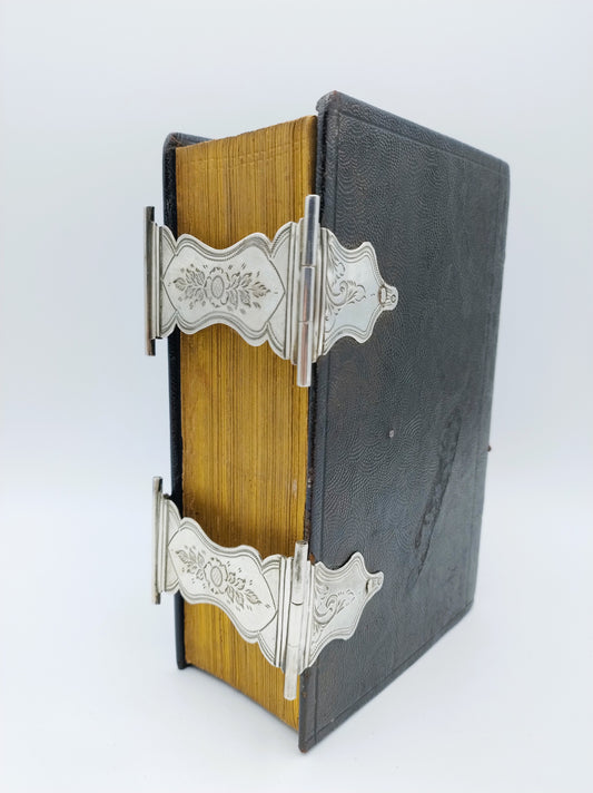 Bibel mit Silberverschlüssen, J. Kooiman, Schoonhoven, 1874