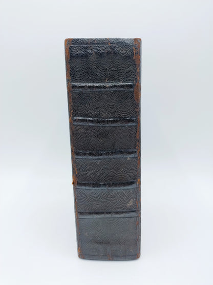 Bibel mit Silberverschlüssen, J. Kooiman, Schoonhoven, 1874