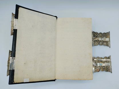 Bijbel met zilveren sloten, J. Jonker, Meppel, ca. 1870
