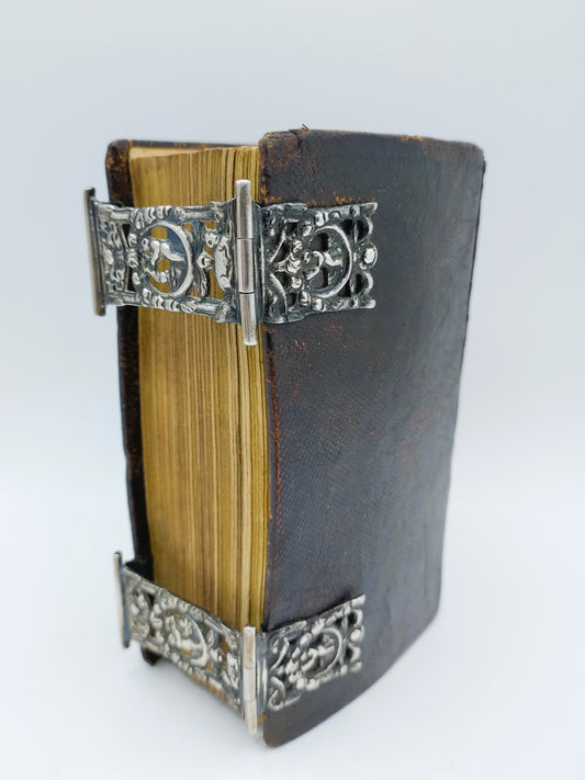 Bibel mit Silberverschlüssen, 1791/1818