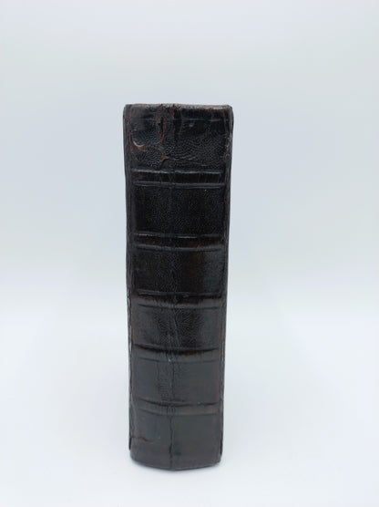 Bibel mit Silberverschlüssen, KJ Kanninga, Drachten, 1873