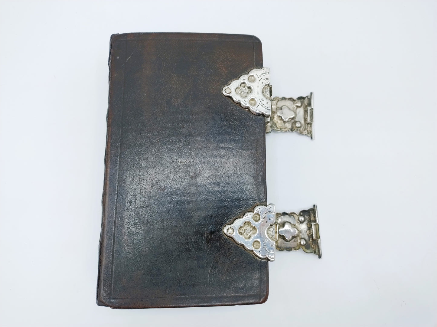 Bibel mit Silberverschlüssen, KJ Kanninga, Drachten, 1873