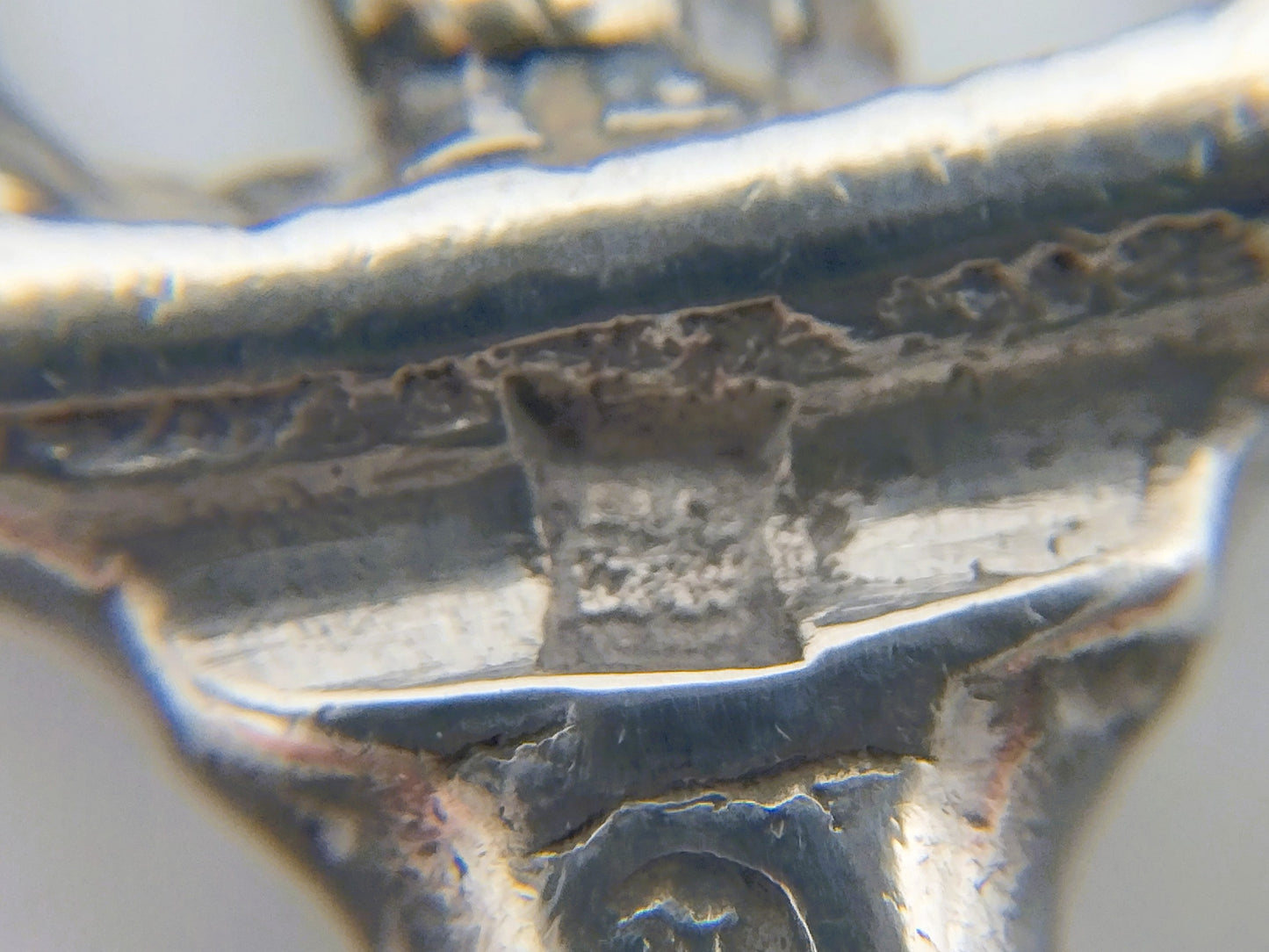 Silver commemorative spoon, mother's love, 1868