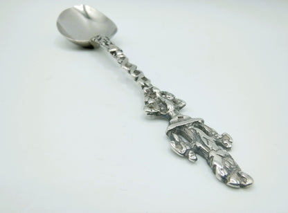 Silver commemorative spoon, mother's love, 1868