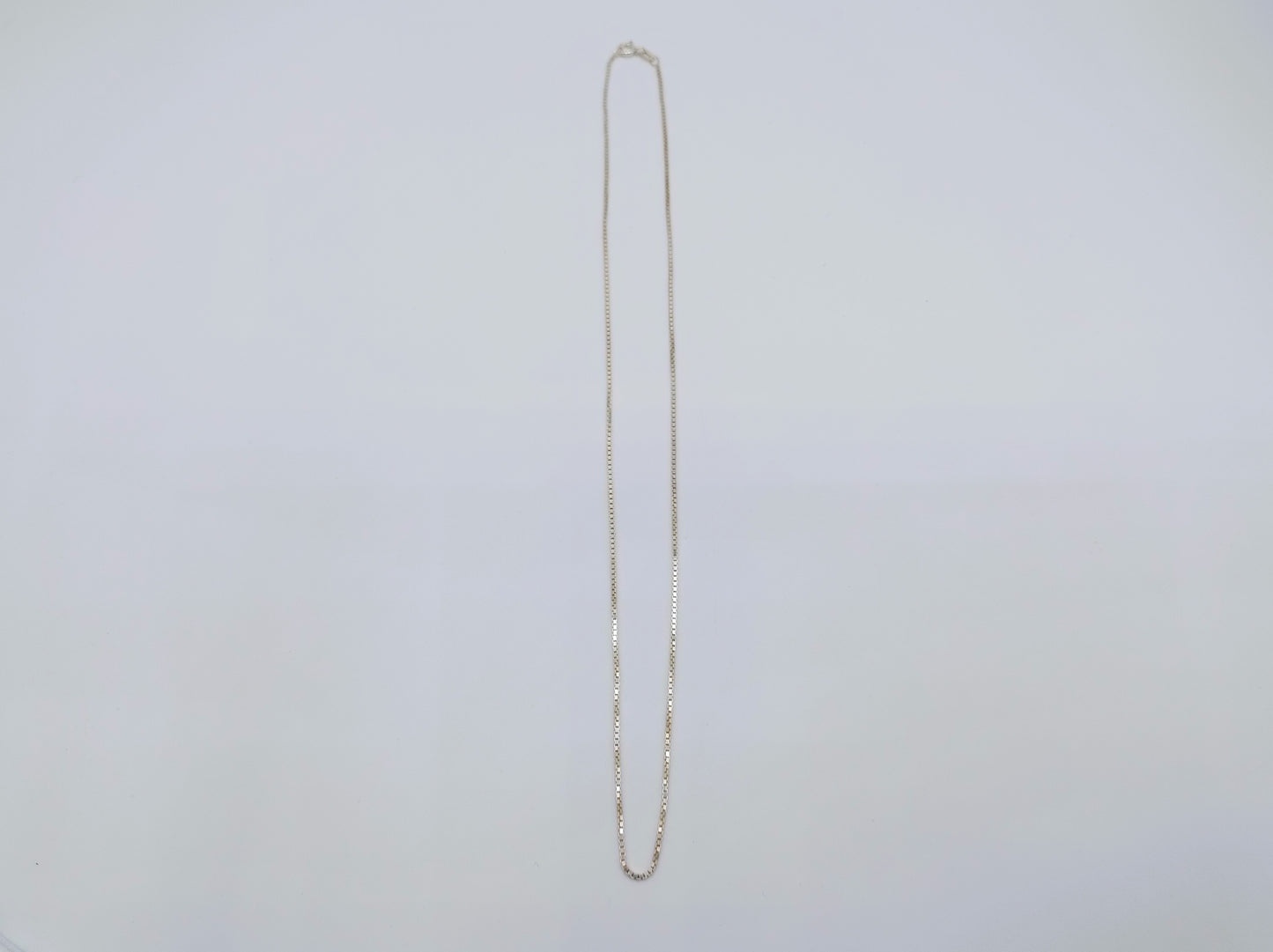 Zilveren venetiaans collier, 50 cm