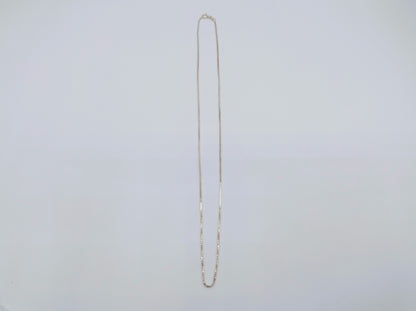 Zilveren venetiaans collier, 50 cm
