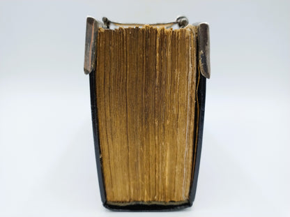 Bibel mit Silberverschlüssen, Amsterdam, 1691