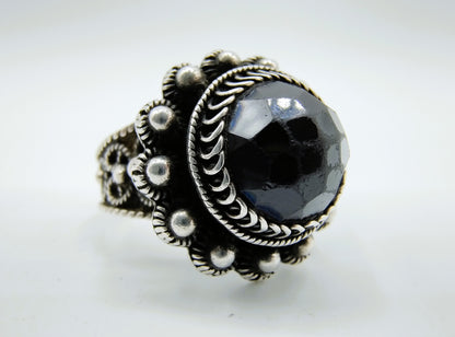 Jewelry set, silver bracelet, brooch and ring, Niekerk, Schoonhoven.