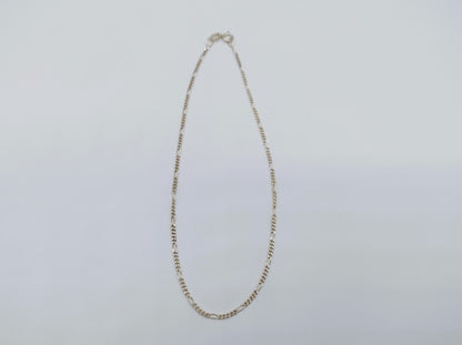 Zilveren enkelbandje Figaro, 25 cm