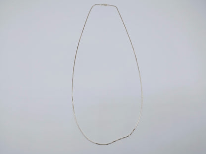 Zilveren venetiaans collier, 71 cm