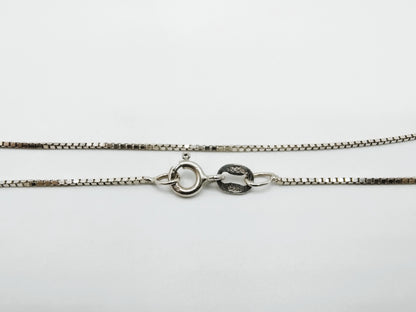 Zilveren venetiaans collier, 50 cm