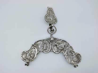 Zilveren tasbeugel met tashaak, R. Tania, Leeuwarden, ca. 1785