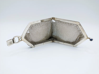 Zilveren art deco beursje, L. Kuppenheim, Pforzheim, ca. 1915