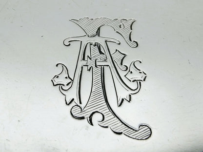 Zilveren pattipan, B. van Mecklenburg, Amsterdam, 1791