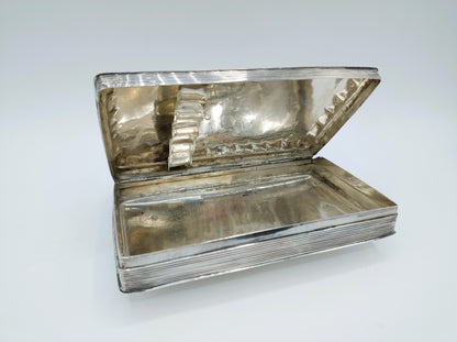 Zilveren tabaksdoos, H. Capoen, Schoonhoven, 1893