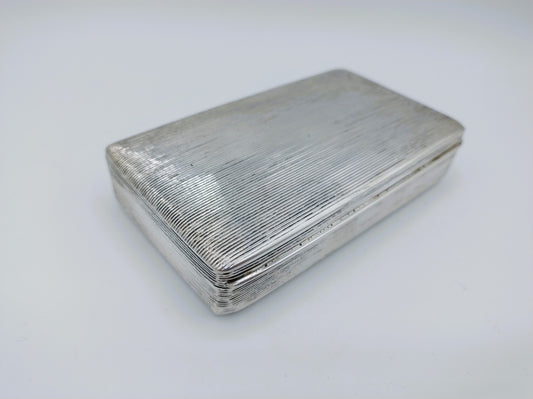 Zilveren tabaksdoos, H. Kuilenburg, Schoonhoven, 1833