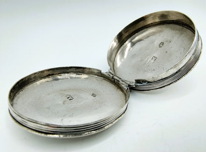 Zilveren pepermuntdoosje, A. Kuilenburg, Schoonhoven, 1829