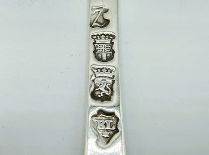 2 Zilveren lepels, B. Levit, Rotterdam, 1782