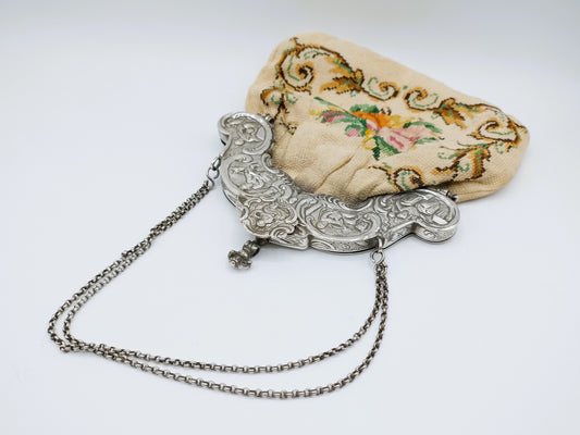 Zilveren tasbeugel, L. Oling, Leeuwarden,  1796