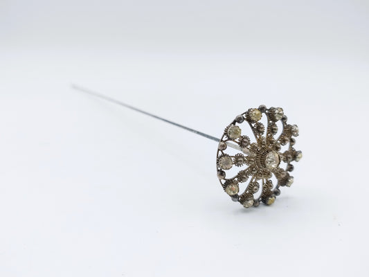 Zilveren Zeeuwse hoedenspeld, 30 cm