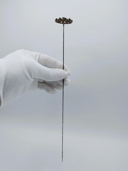 Zilveren Zeeuwse hoedenspeld, 30 cm