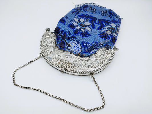 Zilveren beugeltas met ketting, Schoonhoven, 1888